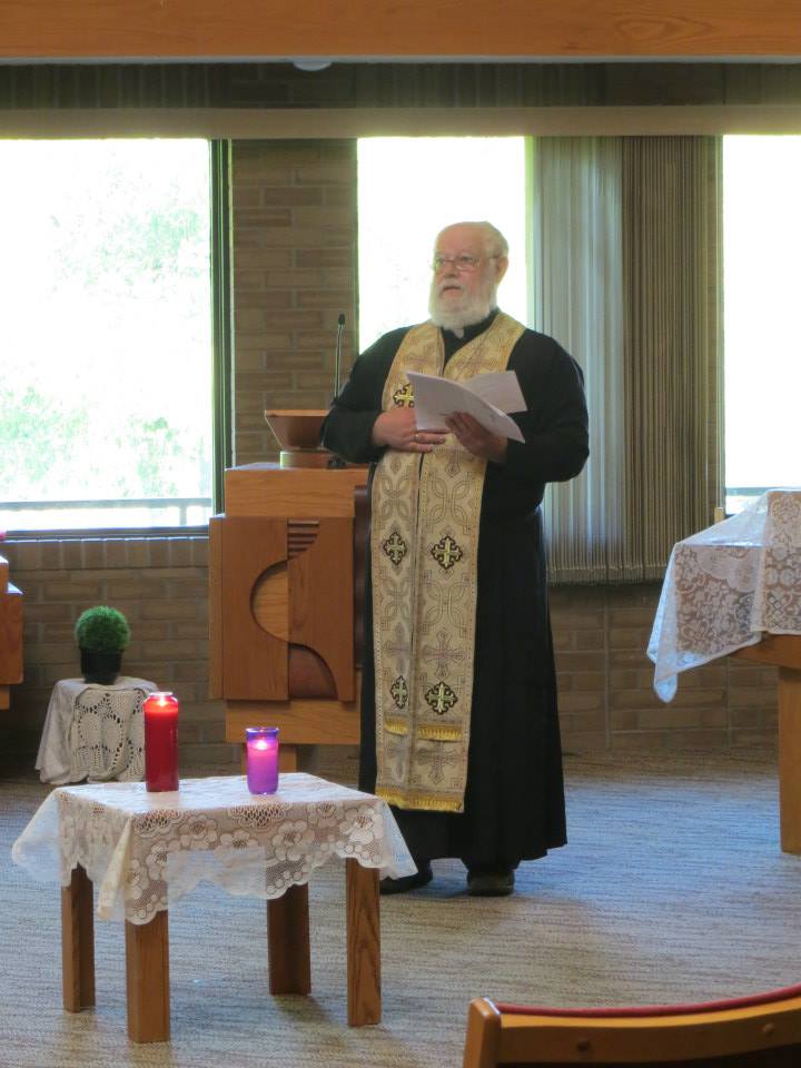 Fr. Leonard Herrem, Orthodox Church in America. Photo by André Lavergne, ELCIC