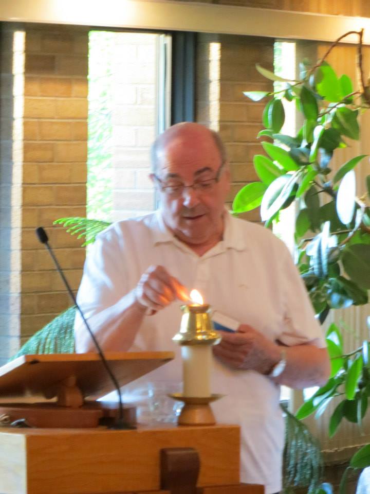 Fr. Bernard de Margerie, founder of the Prairie Centre for Ecumenism, Saskatoon. Photo by André Lavergne, ELCIC