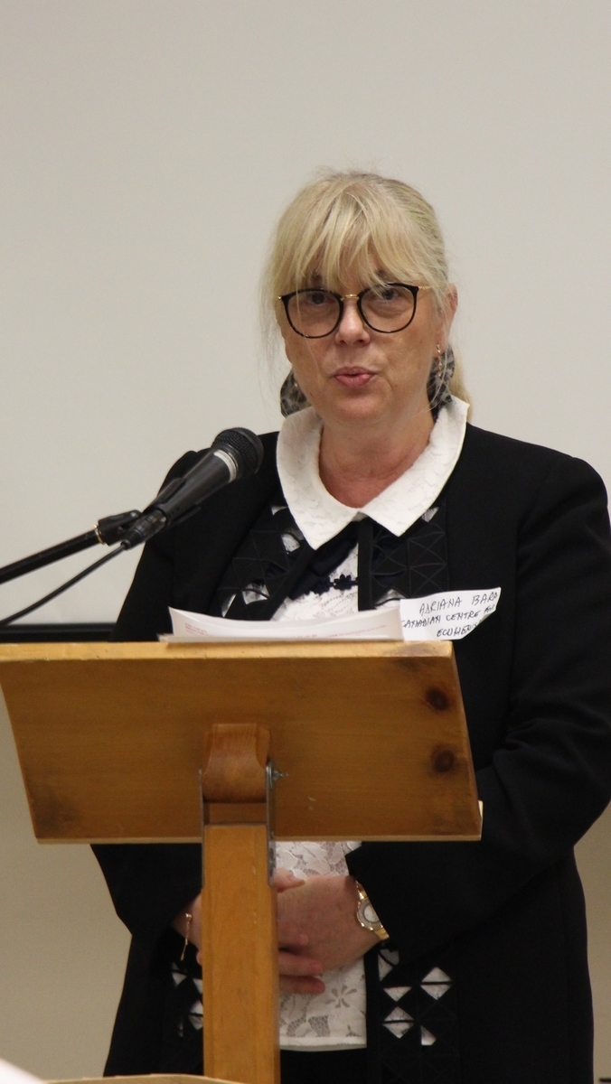 Dr. Adriana Bara, director of the Canadian Centre for Ecumenism